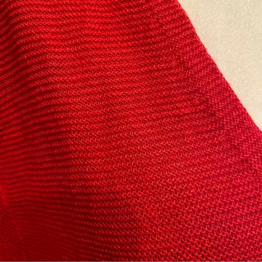 J. Jill Linen Blend Long Open Cardigan Hibiscus Size 2X Lightweight Layering - Picture 10 of 11